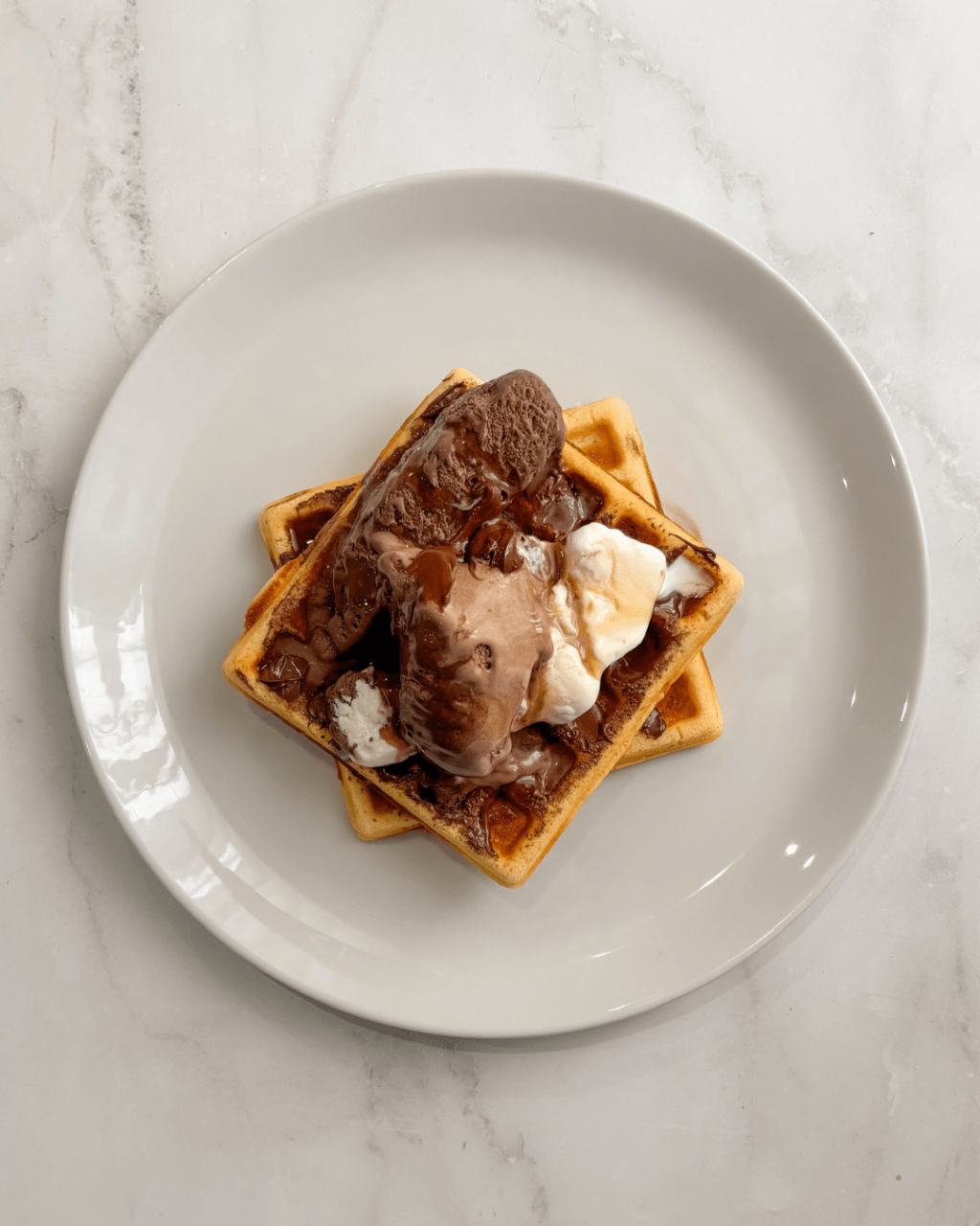 5 minute gluten free (microwave)&nbsp;waffles